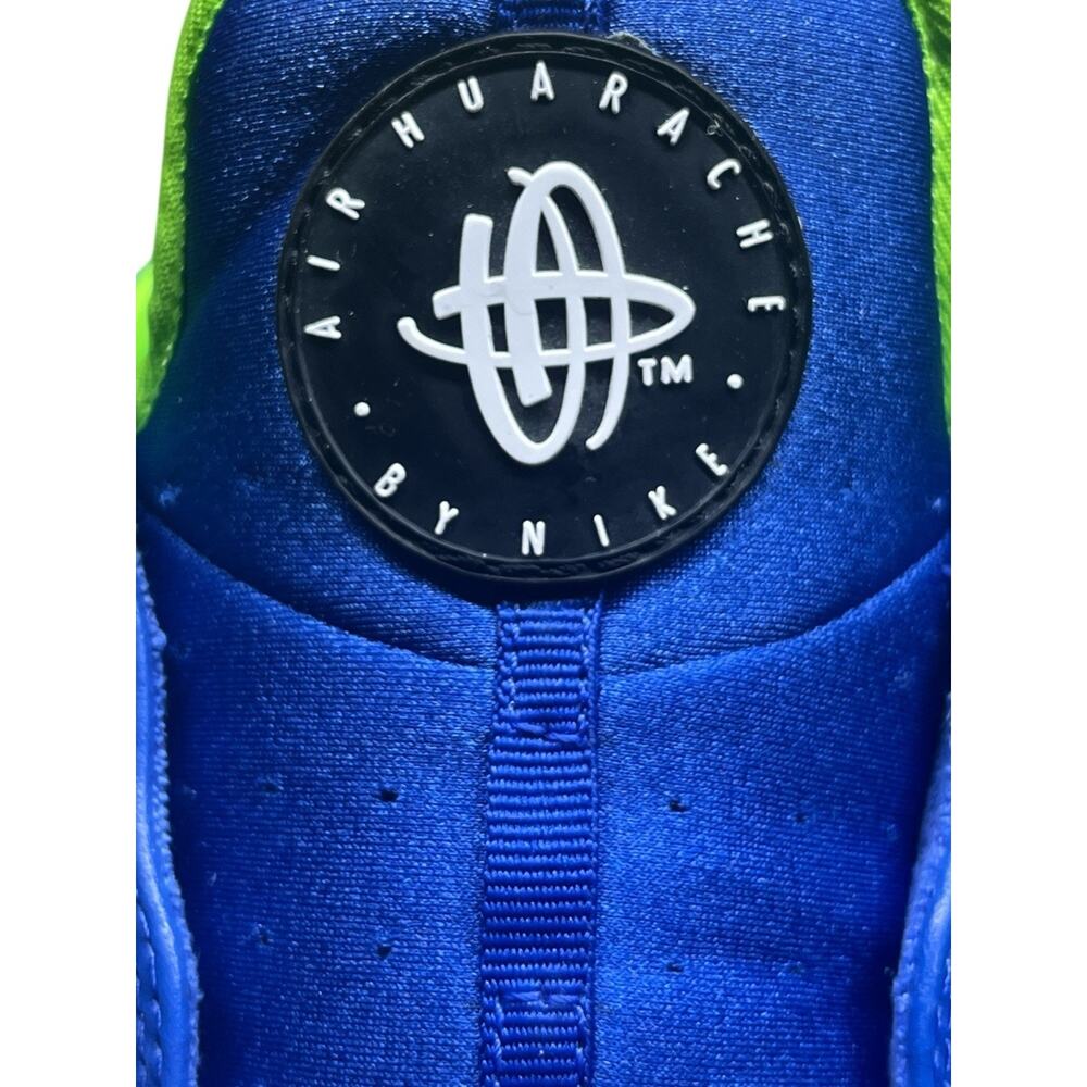 Nike x Undefeated Air Huarache Blue Green 354716‑441 Men’s 13 Retro Rare - Picture 10 of 14